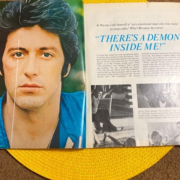 LITTLE HOUSE ON THE PRAIRIE MICHAEL LANDON PHOTOPLAY MAGAZINE APRIL 1975 - Picture 6 of 10